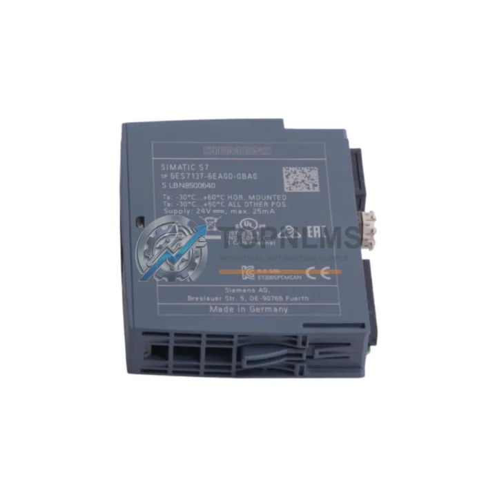 Siemens 6ES7137-6EA00-0BA0 Communication Module product image