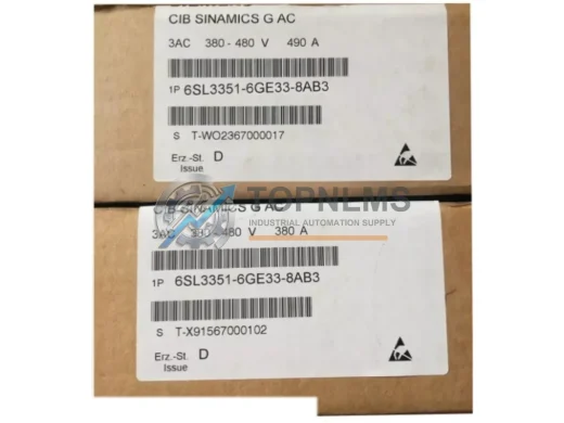 Siemens 6SL3351-6GE33-8AB3 industrial automation spare part
