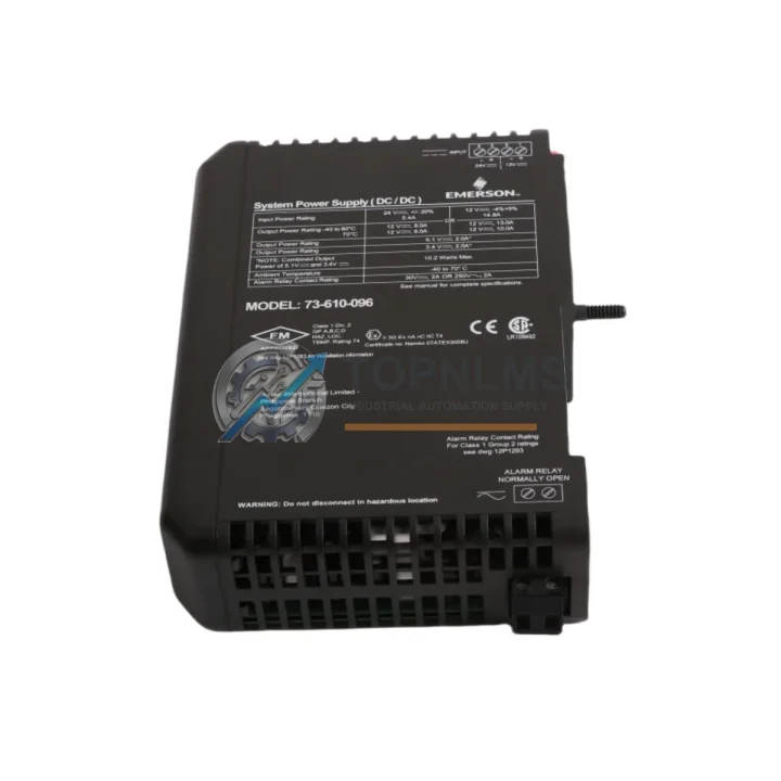 Emerson VE5009 KJ1501X1-BC3 12P3935X022 Power Supply product image