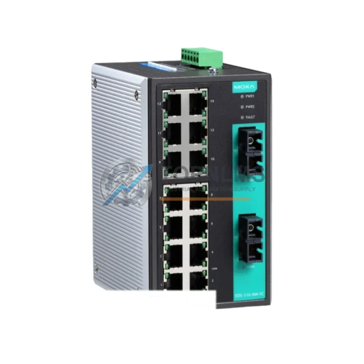 MOXA EDS-316-SS-SC-T Communication Module product image