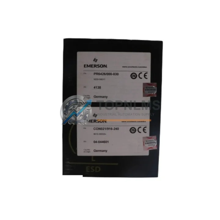 Emerson PR6426/000-030 CON021/916-120 Sensor product image