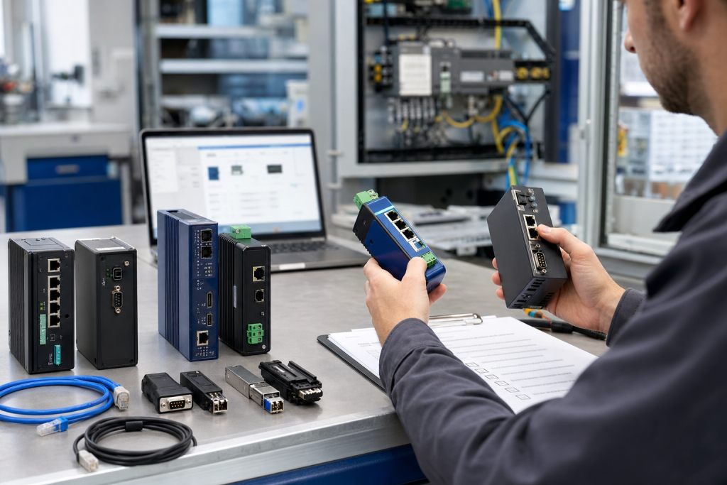 industrial gateway protocol port checking spare parts 2026