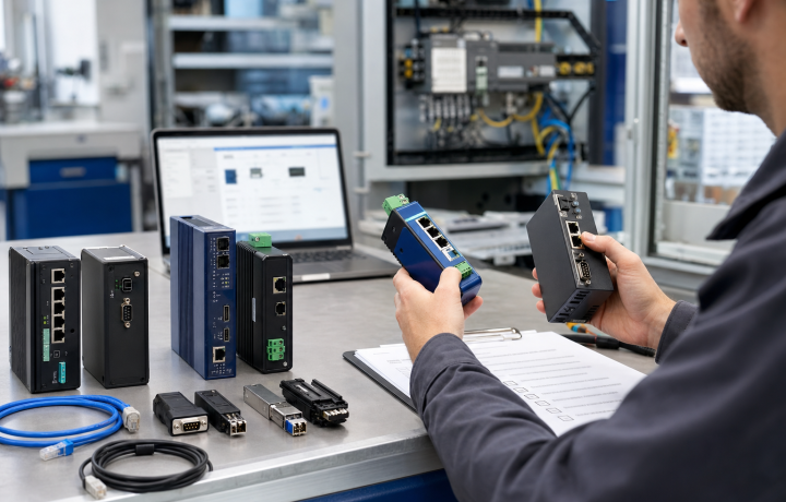 industrial gateway protocol port checking spare parts 2026